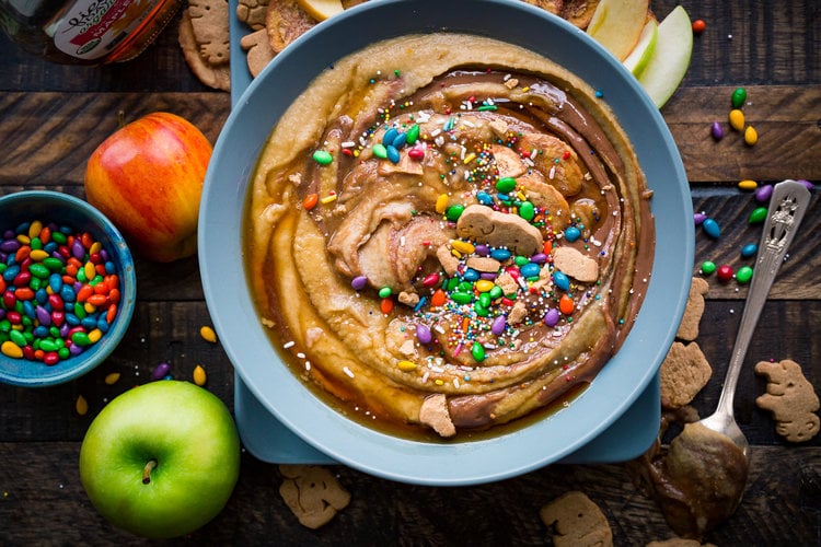 Chocolate Peanut Butter Vanilla Hummus