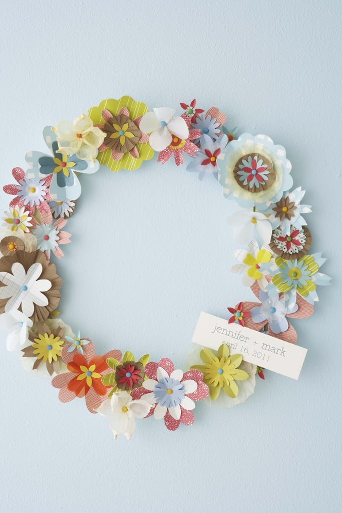 Paper Flower Wreath