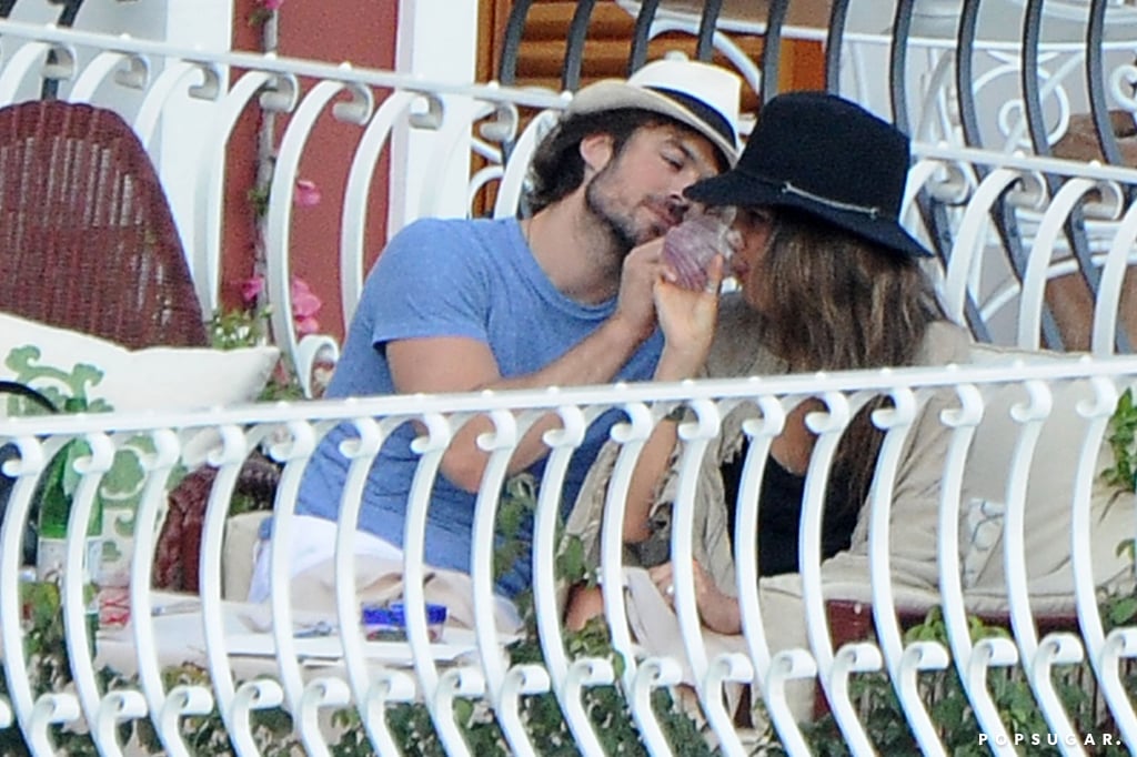 Ian Somerhalder and Nikki Reed Show PDA in Italy | Pictures