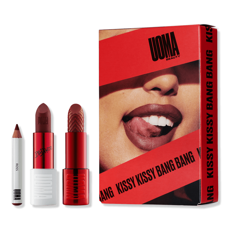 A Lip Gift Set: Uoma Beauty Lip Kit