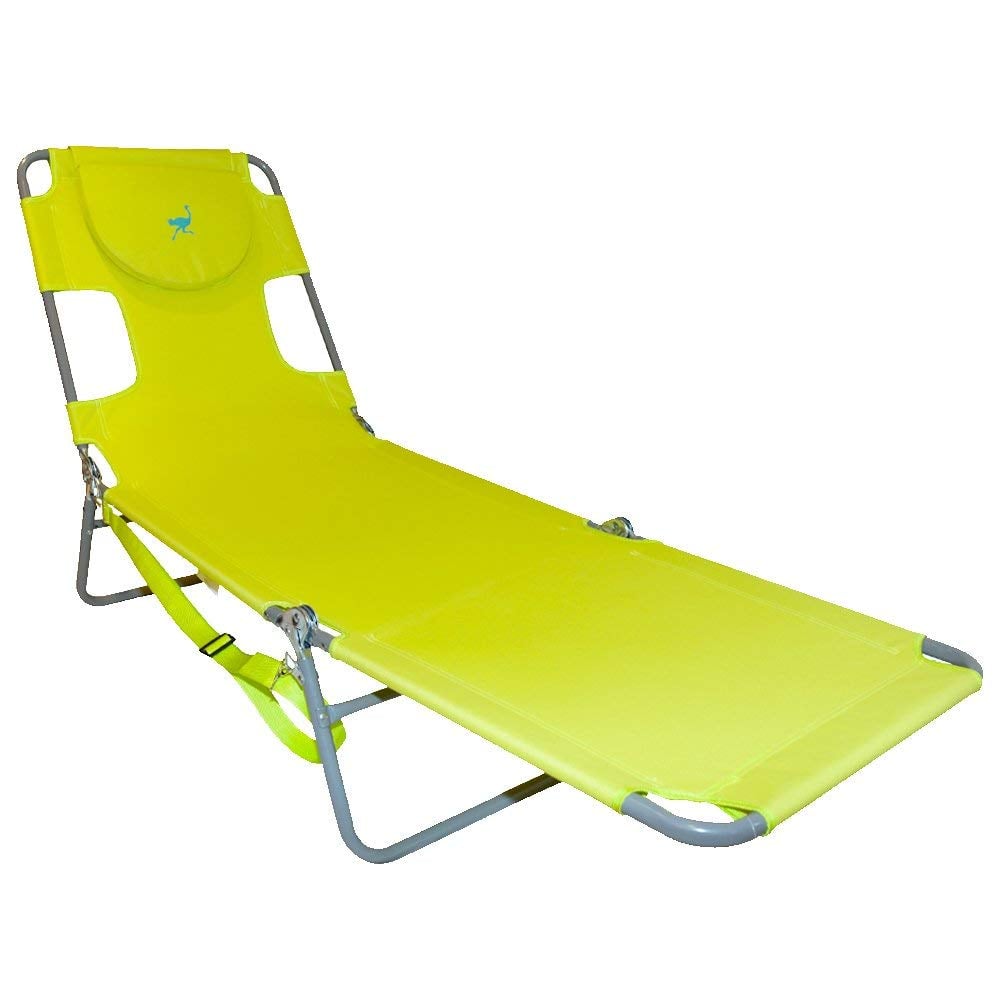 Buy the Ostrich Chaise Lounge in Green