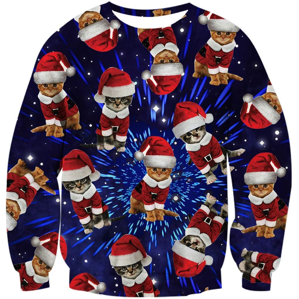 TUONROAD Ugly Christmas Sweatshirt
