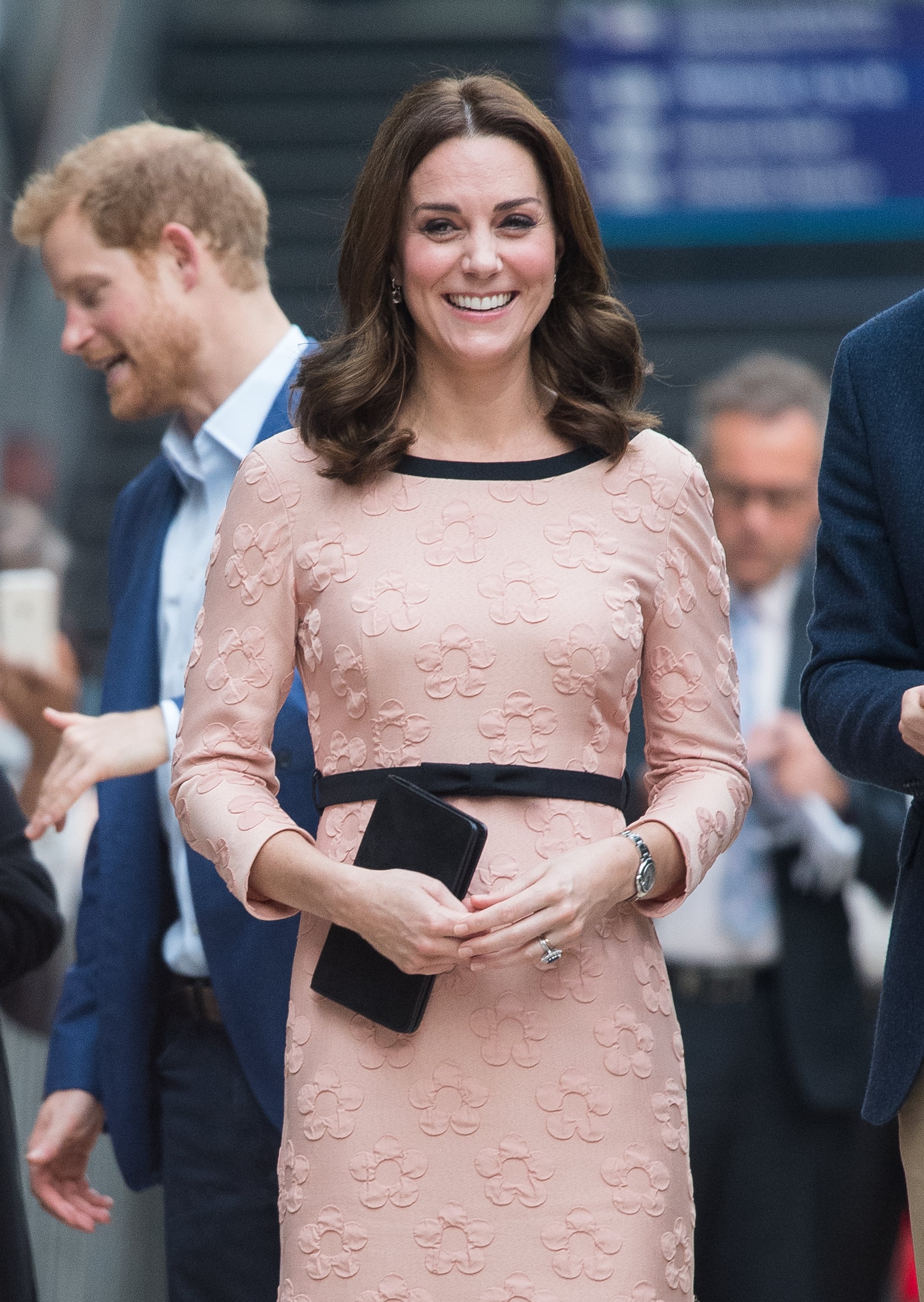 Kate middleton peach dress top