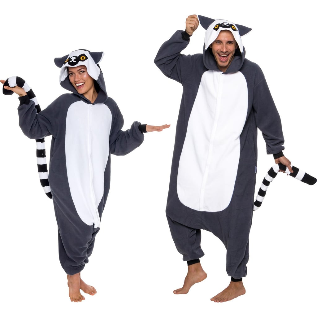 A Comfy Onesie: Funziez! Lemur Adult Unisex Novelty Union Suit