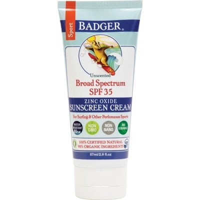 Badger Sport Broad Spectrum Sunscreen SPF 35