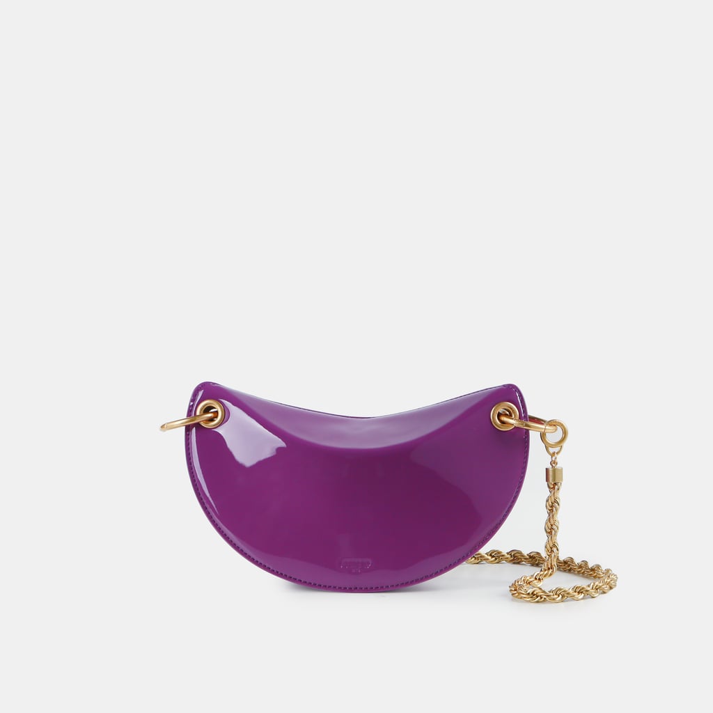 Violet Patent Leather Crescent