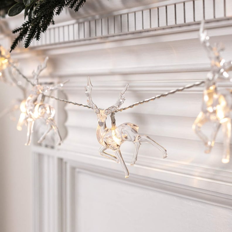 LED Reindeer Christmas String Lights