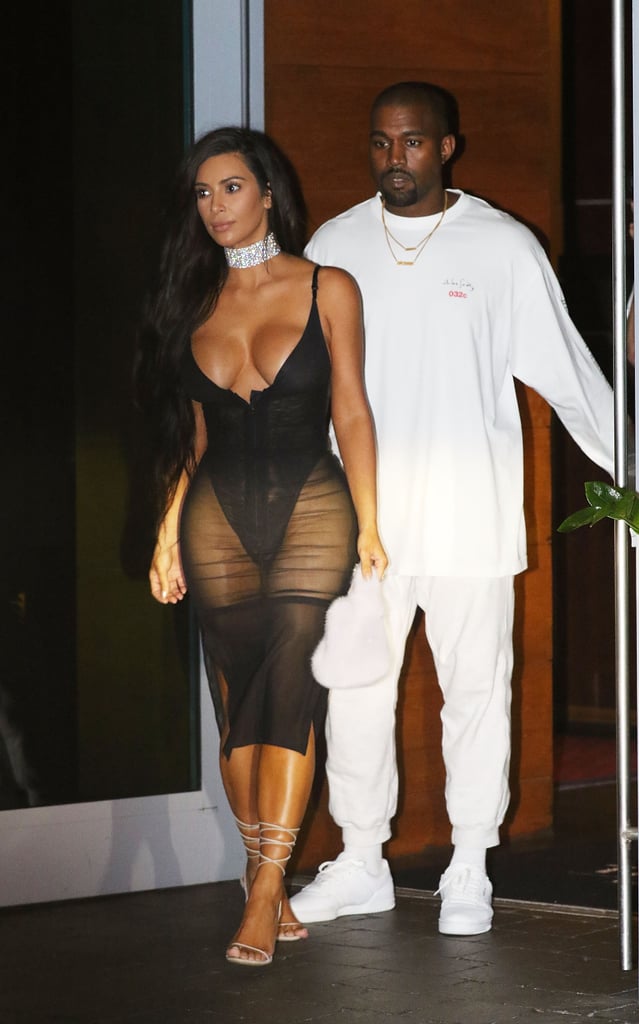 Kim Kardashian at Kanye West's Miami Concert 2016 | Pictures