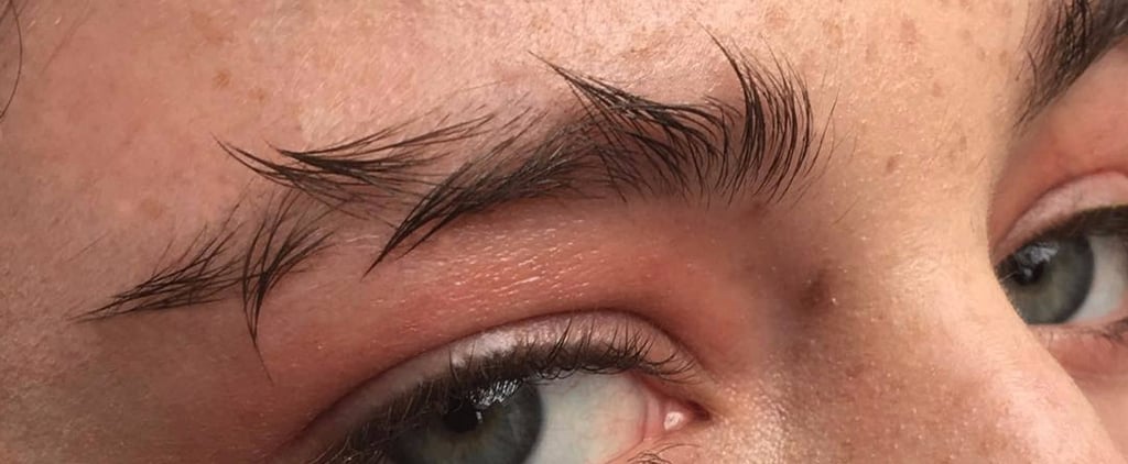 Barbed Wire Eyebrow Trend