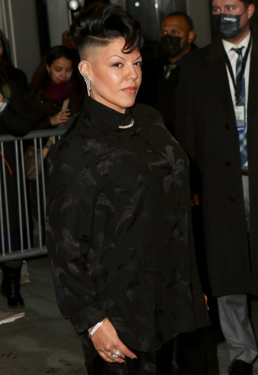 NEW YORK, NY - DECEMBER 08: Sara Ramirez is seen on December 08, 2021 in New York City.  (Photo by Nancy Rivera/Bauer-Griffin/GC Images)
