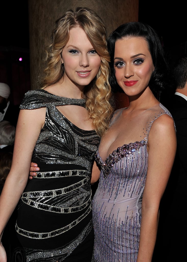 Feb. 7, 2009: Taylor Swift and Katy Perry Celebrate at the Grammys
