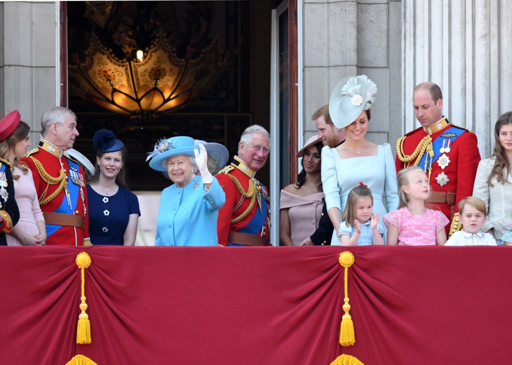Why Meghan Markle Stood in the Back For Trooping the Colour