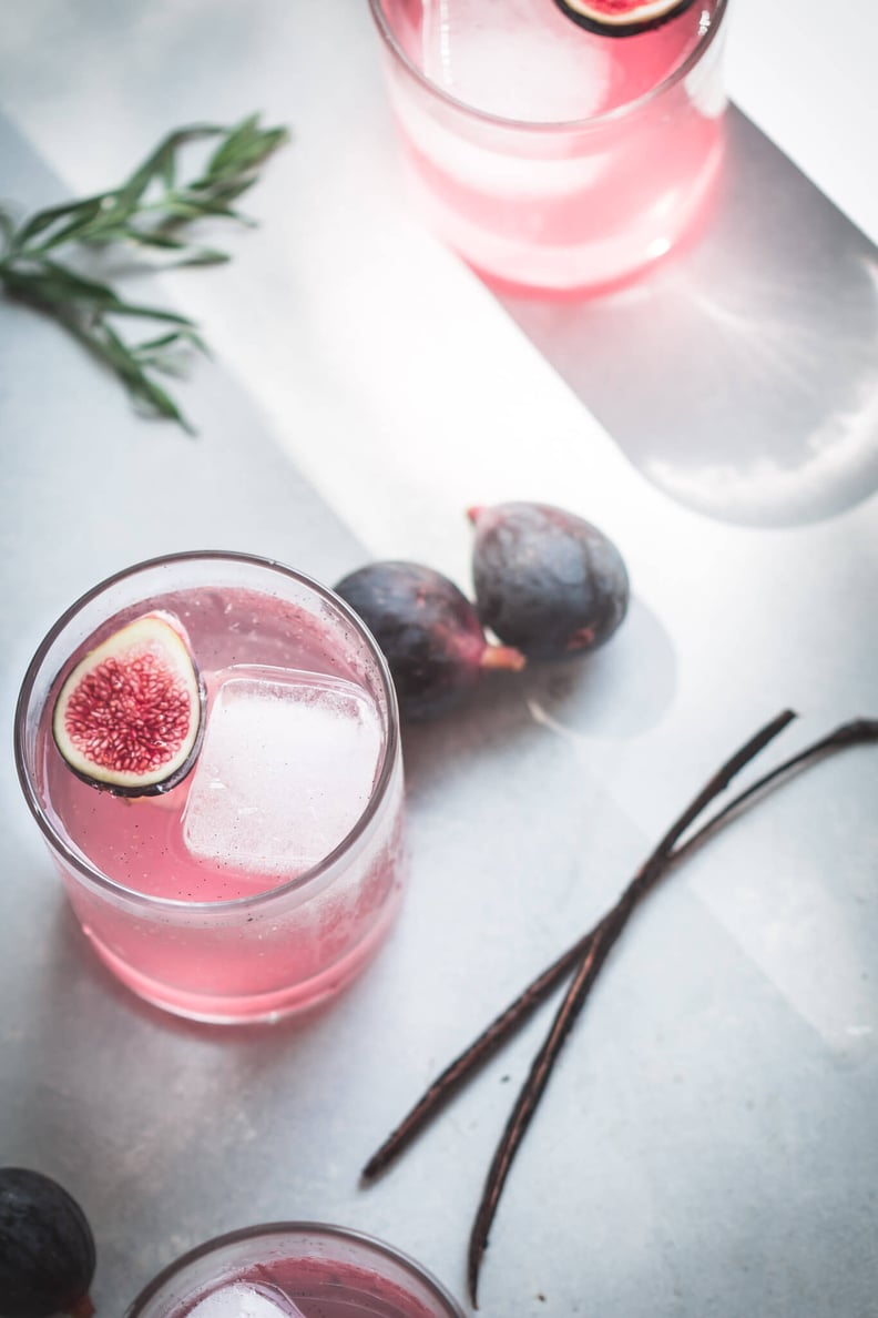 Vanilla Bean and Fig Cocktail
