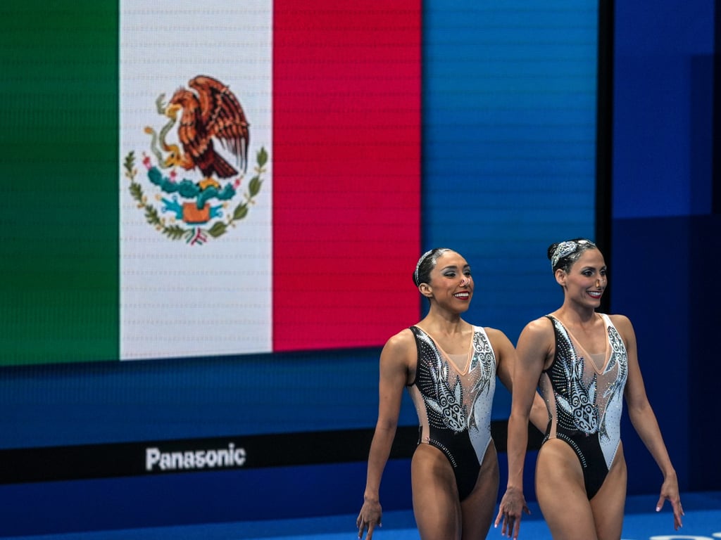 Mexico's Olympic Swimmers Paid Tribute to Avatar