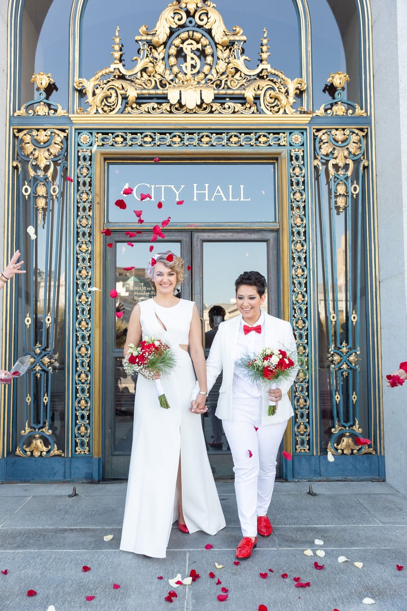 Bridal Power Suits Fit for Any City Hall Wedding