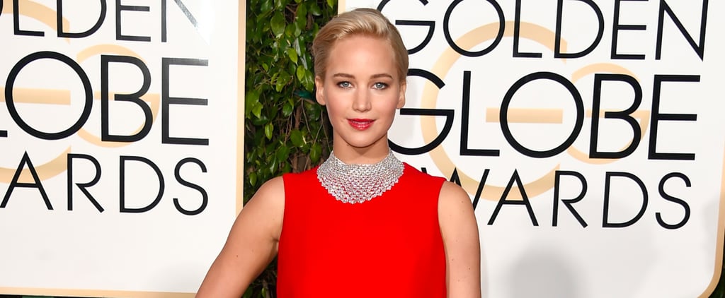Jennifer Lawrence's Gown at the Golden Globe Awards 2016