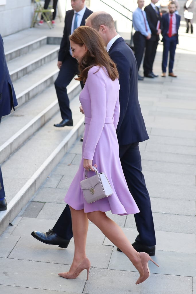 Kate Middleton Purple Bag From Aspinal of London 2018