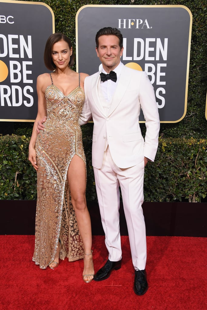 Bradley Cooper and Irina Shayk at the 2019 Golden Globes