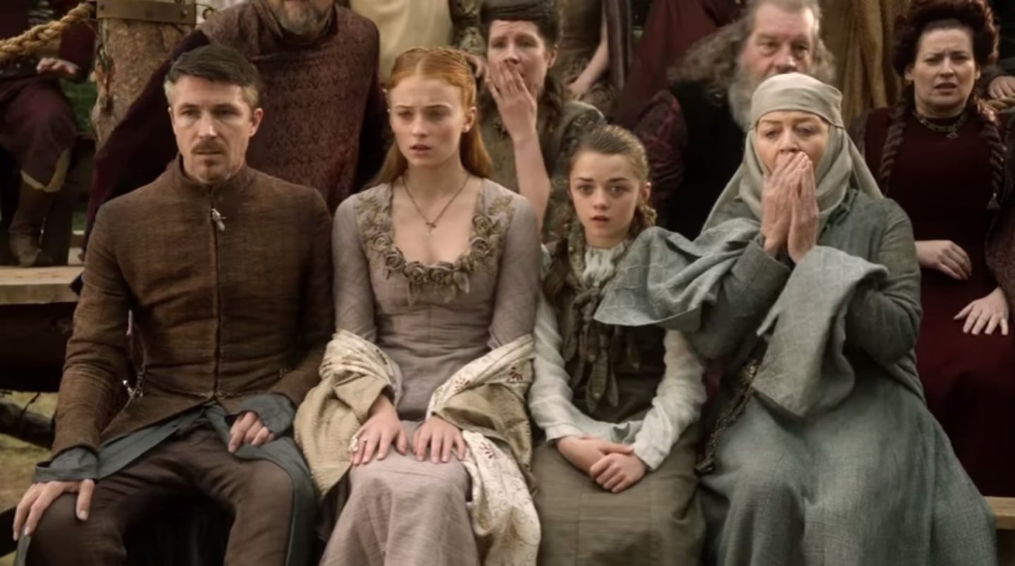When Is The Last Time Sansa And Arya Saw Each Other Popsugar Celebrity Uk