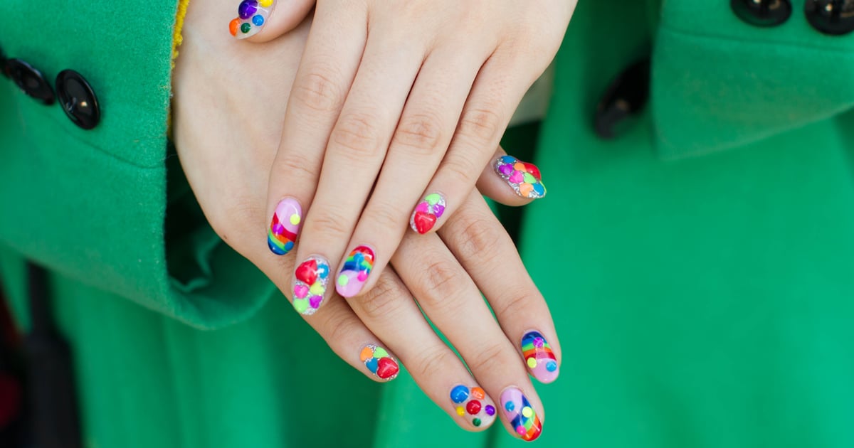 "Water-Droplet” Nail-Art Trend For Summer | POPSUGAR Beauty