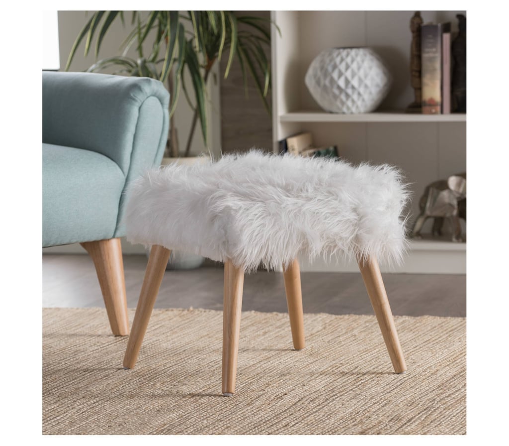 Fur Ottoman Fur Ottoman