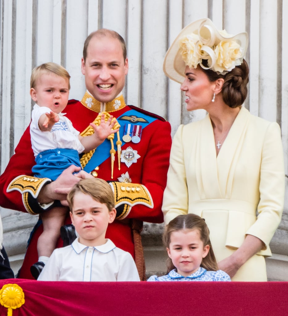 Prince George Princess Charlotte at Trooping the Colour 2019