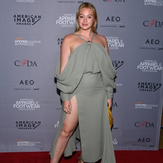 Iskra Lawrence Green Dress at American Image Awards 2019