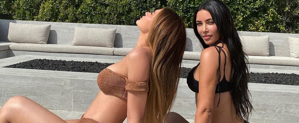 The Kardashian-Jenner Sisters Wear Bikinis on Their Pool Day