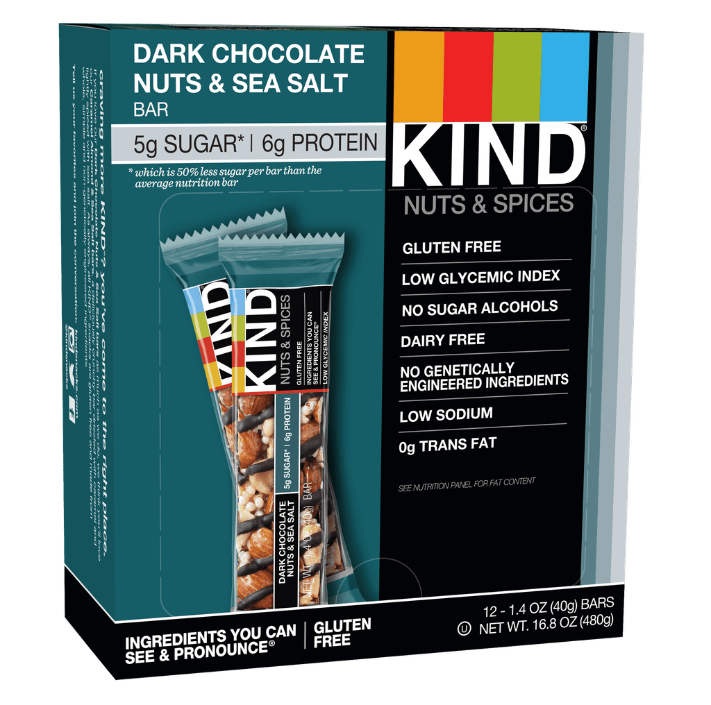 Kind Dark Chocolate Nuts and Sea Salt Bar