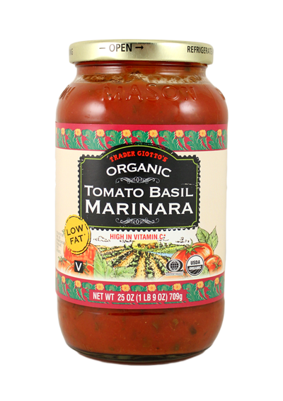 Trader Joe's Organic Tomato Basil Marinara