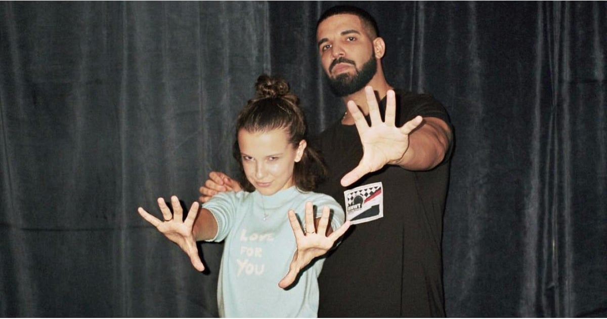 Drake and Millie Bobby Brown Instagram Photo November 2017 ...