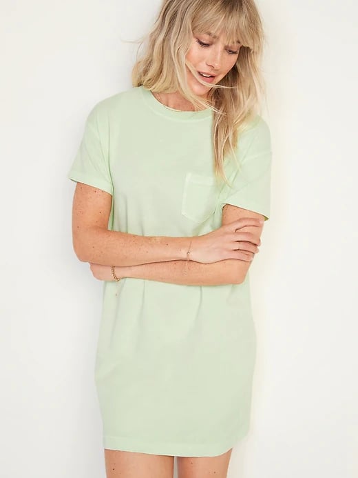 Old Navy Vintage Garment Dyed T Shirt Shift Dress Old Navy s