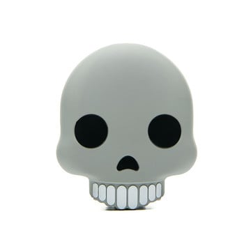 Skull Emoji Portable Charger