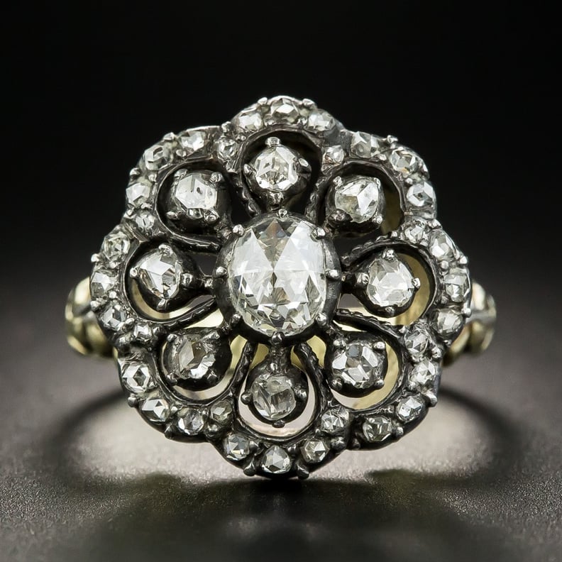 Antique Cuts: Dutch Georgian Style Rose-Cut Diamond Cluster Ring