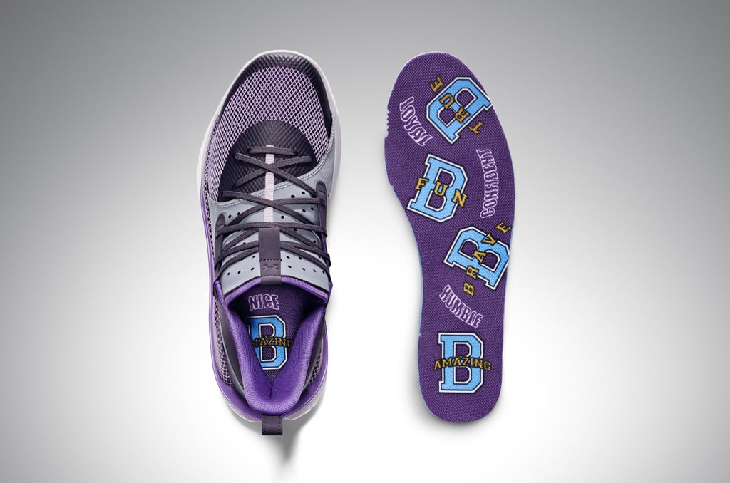 steph curry purple sneakers