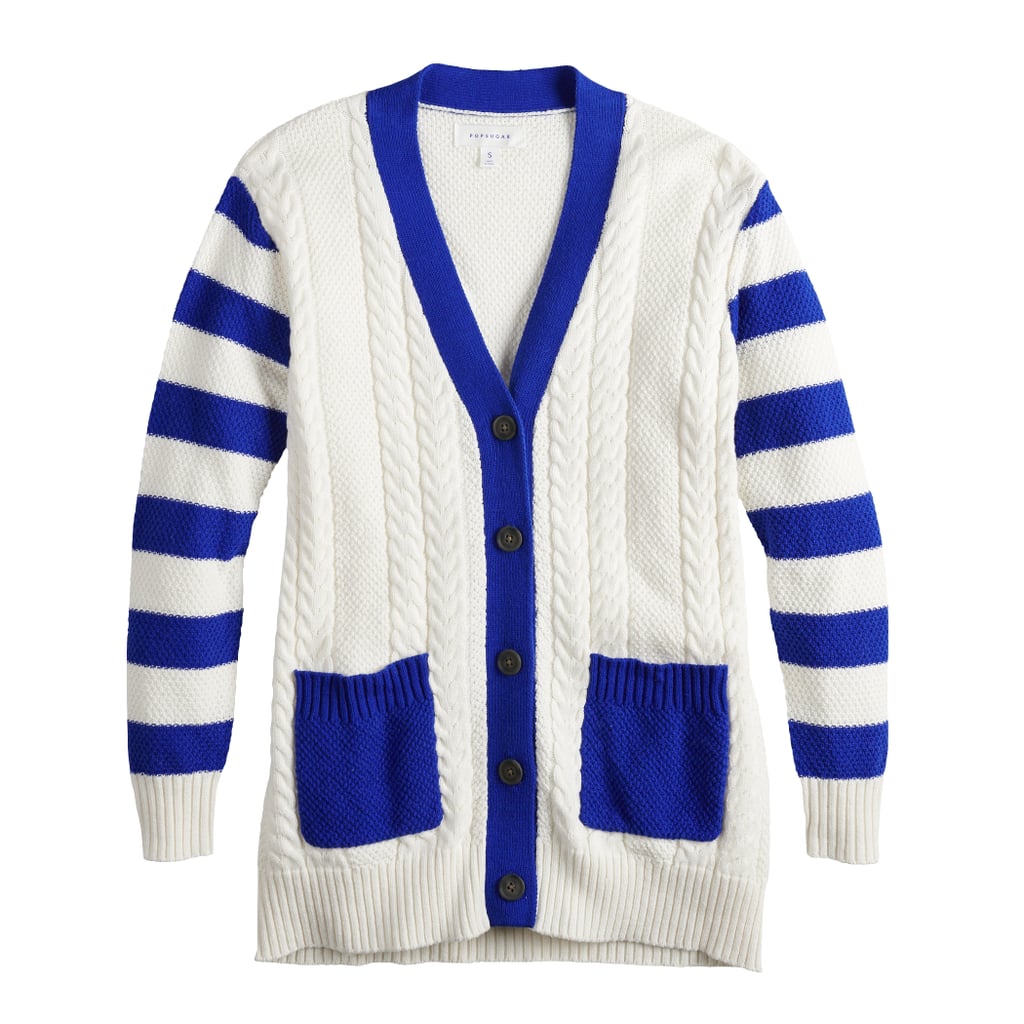 POPSUGAR Nautical Cardigan