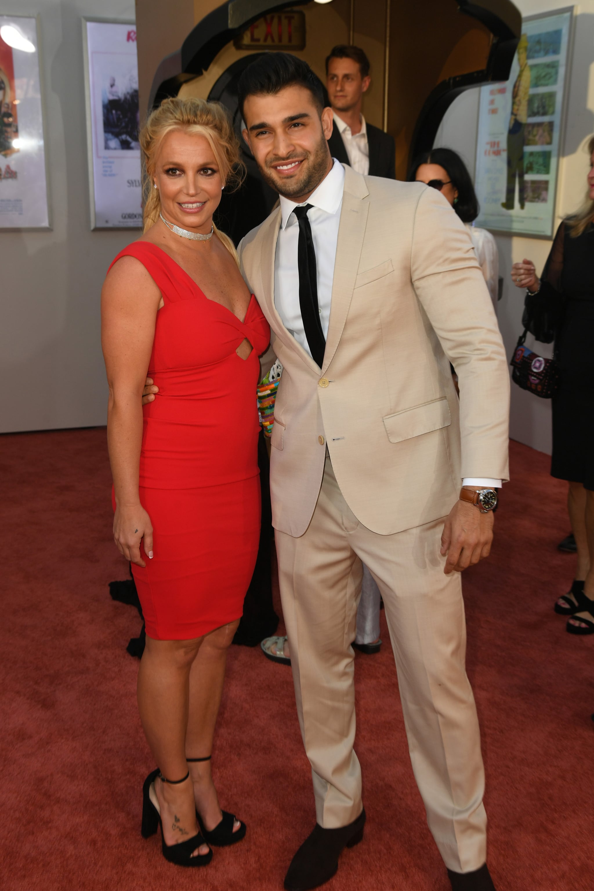 Britney Spears At Once Upon A Time In Hollywood Premiere Popsugar Celebrity