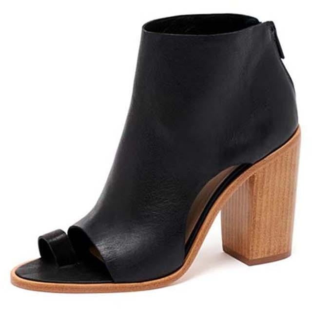 Open Toe Ankle Boots POPSUGAR Fashion