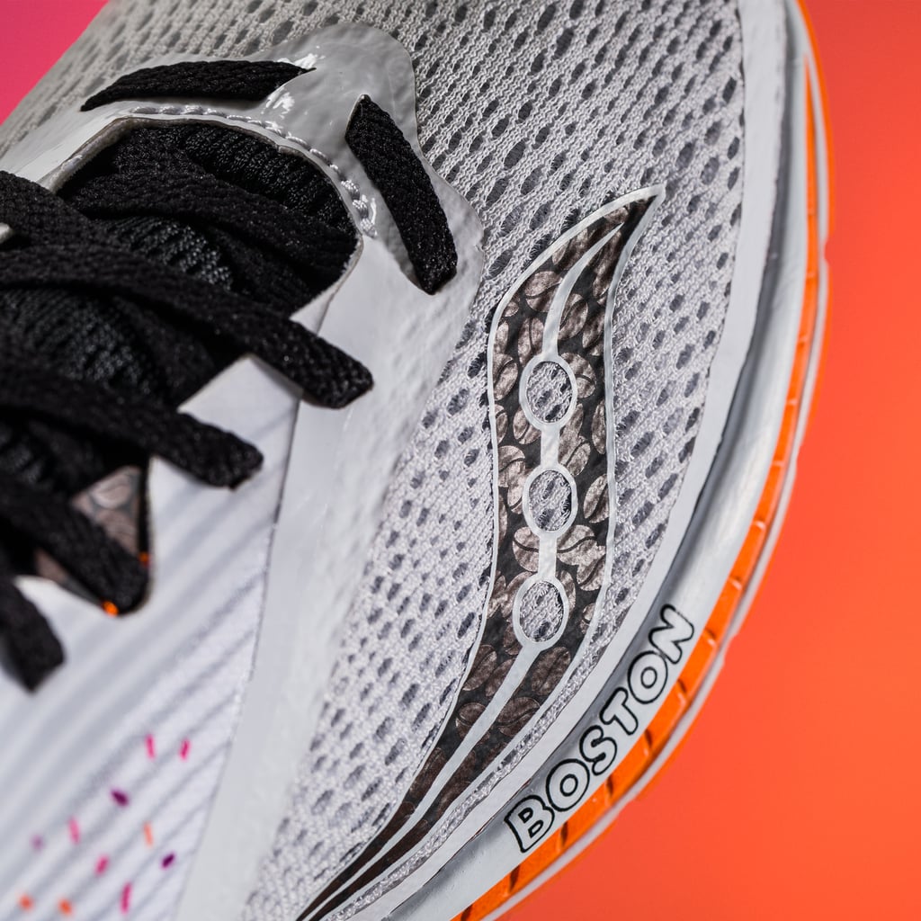 Up Close and Personal With the Coffee Bean Print Detailing