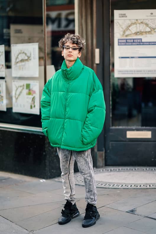 Zara Men's Oversized Puffer Jacket