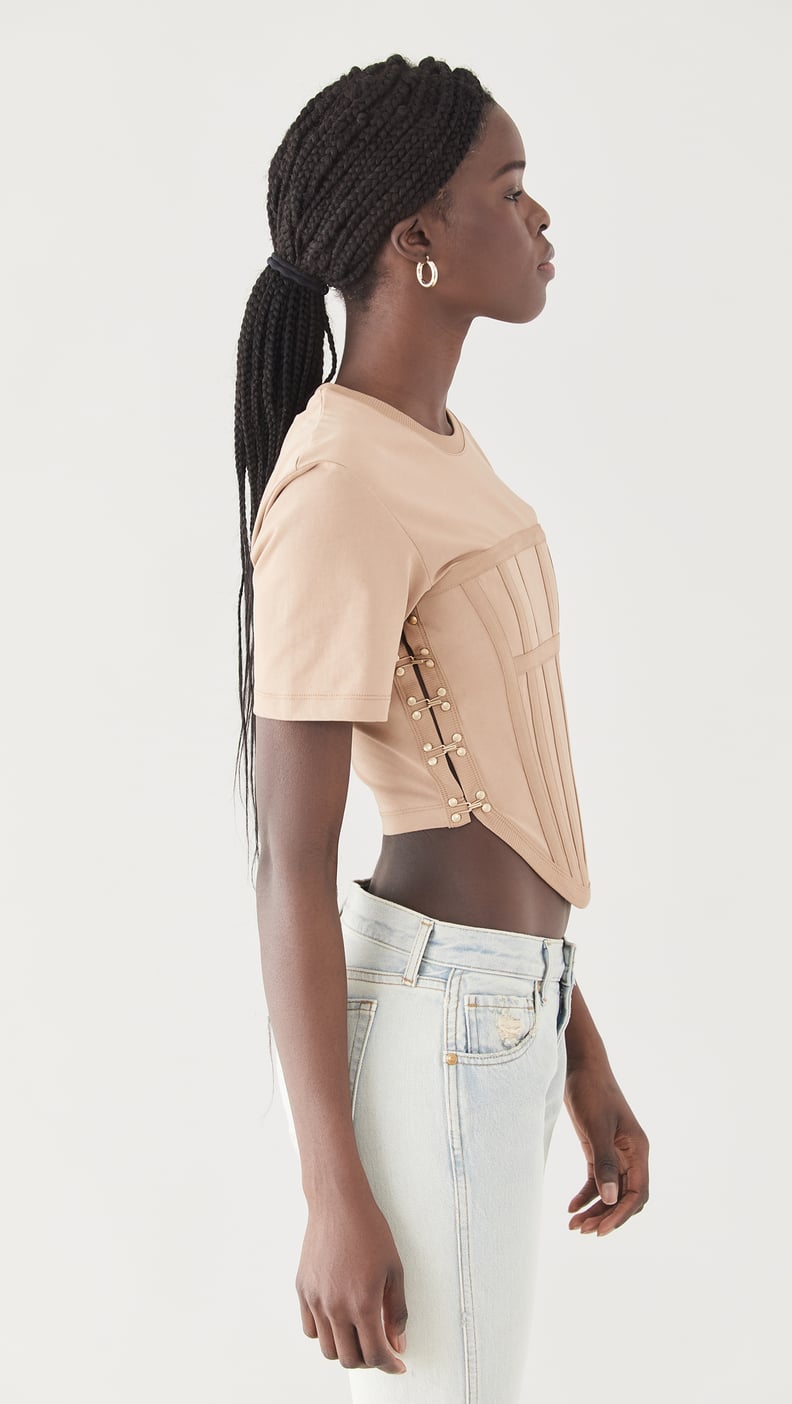 The Everyday Corset: Dion Lee Jersey Corset Tee