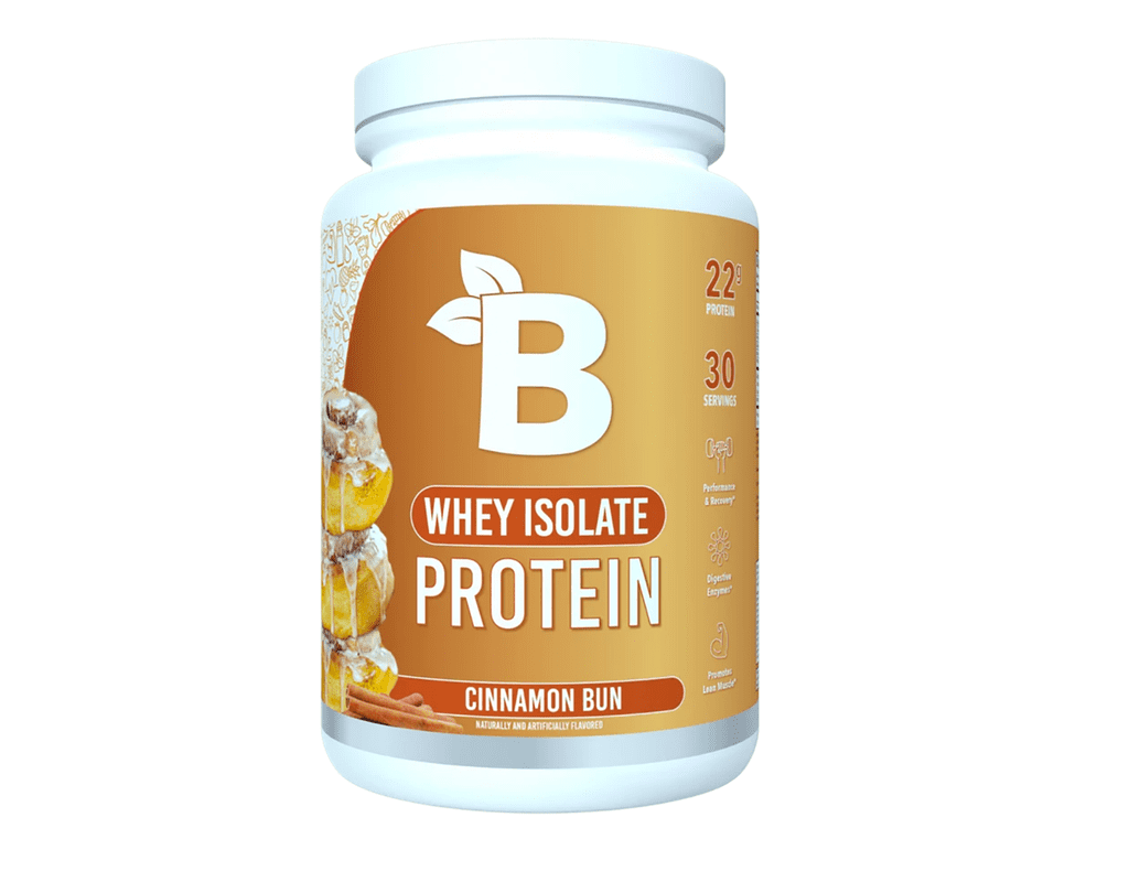 Bloom Nutrition Whey Isolate Protein in Cinnamon Bun