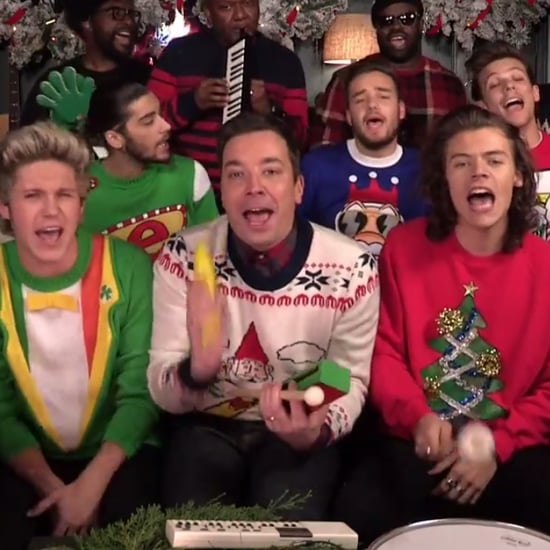 One Direction Singing Santa Claus Is Coming to Town