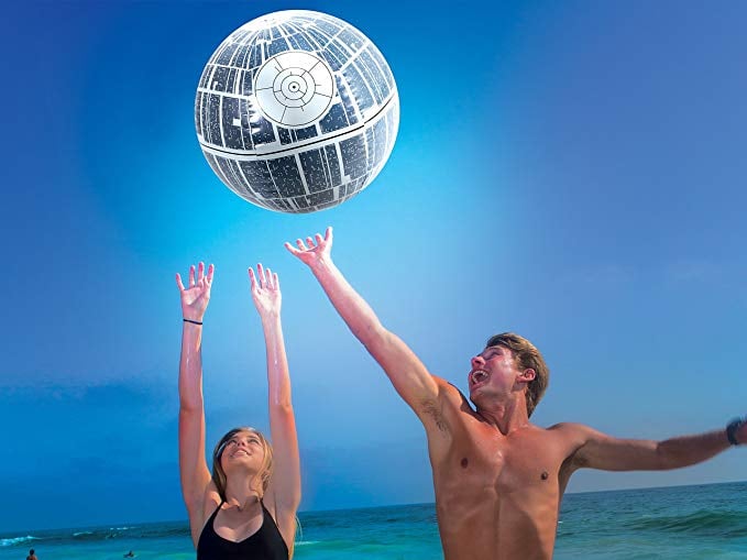 Best Star Wars Gifts: A Death Star Light-Up Beach Ball