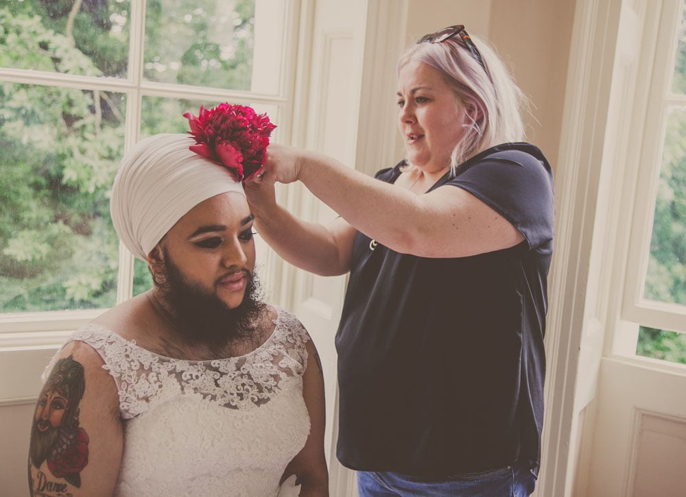 This Bearded Bride Will Change the Way You Perceive Beauty This Bearded Bride Will Change the Way You Perceive Beauty