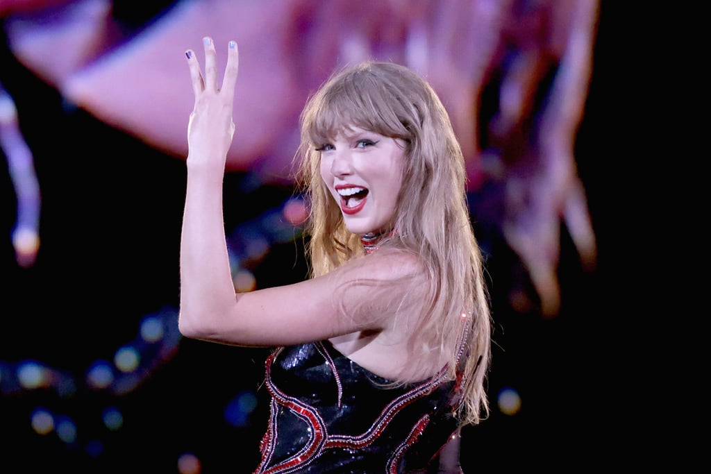 Taylor Swift Wears "Speak Now" Paint-Chip Nails