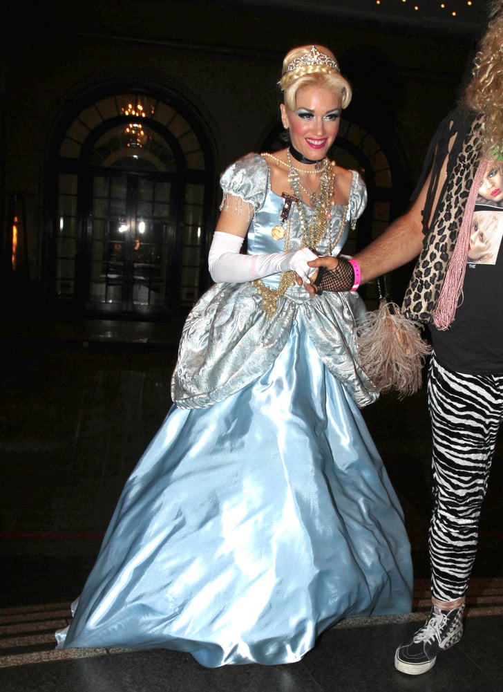 Gwen Stefani as Cinderella Celebrity Halloween Costumes That Aren�t