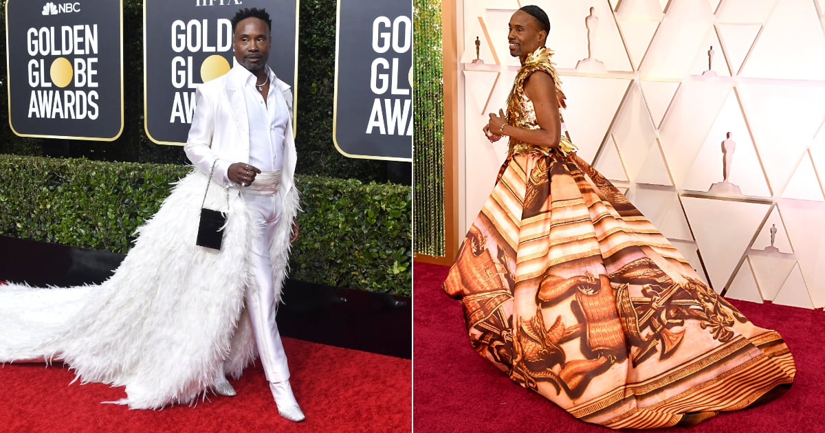 Billy Porter's Best Red Carpet Fashion, Beauty Moments