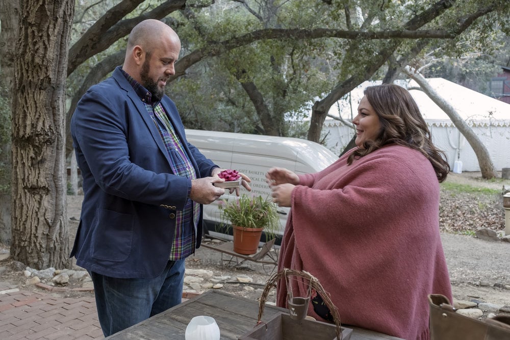 Those are the wedding day smiles we're talking about! What's in the box, Toby?