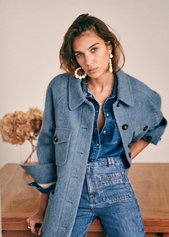 Sezane joe dress outlet